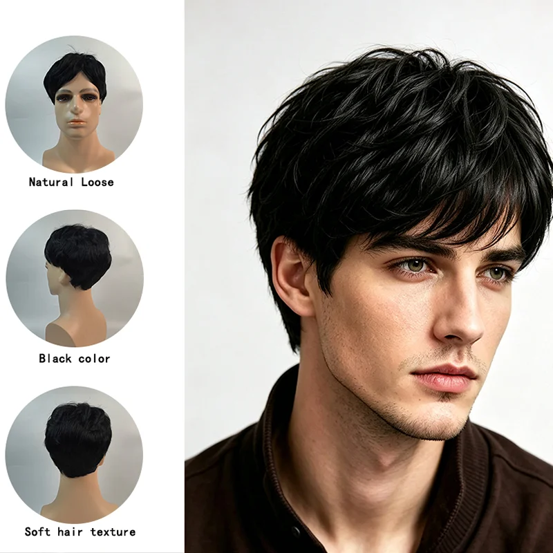 peruca-sintetica-curta-masculina-preta-natural-em-camadas-com-franja-lateral-textura-jovem-e-permanente-cobertura-total-da-cabeca