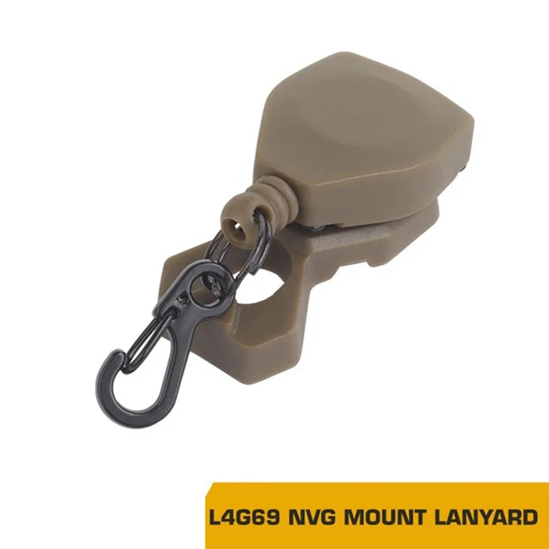 Tactical Night Vision Mirror L4G69 NVG Lanyard Night Vision Device Base Anti-loss Rope 360° Rotation