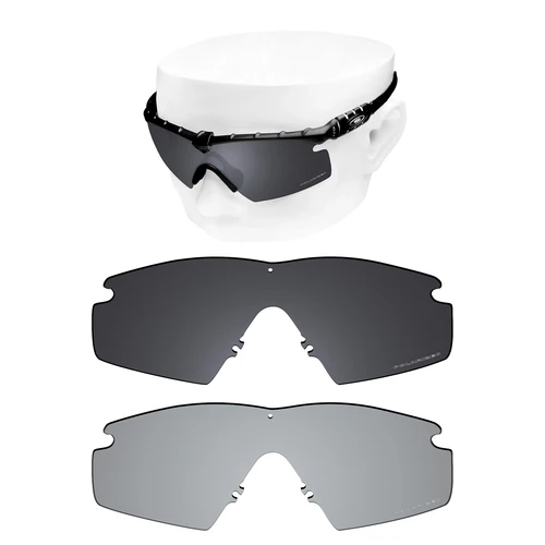 Imagen 2 del producto Lentes de repuesto polarizadas antiarañazos OOWLIT para gafas de sol Oakley Si M Frame 2.0 OO9047 - multicolor