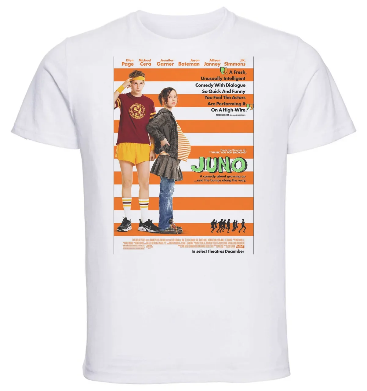 T-shirt Unisex - White - Playbill Film - Juno