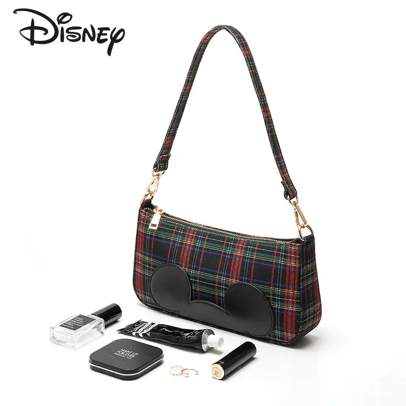 Disney Original Mickey New Women's Handbag Fashion High Quality Women's Crossbody Bag Advanced Classic Women's Shoulder Bag