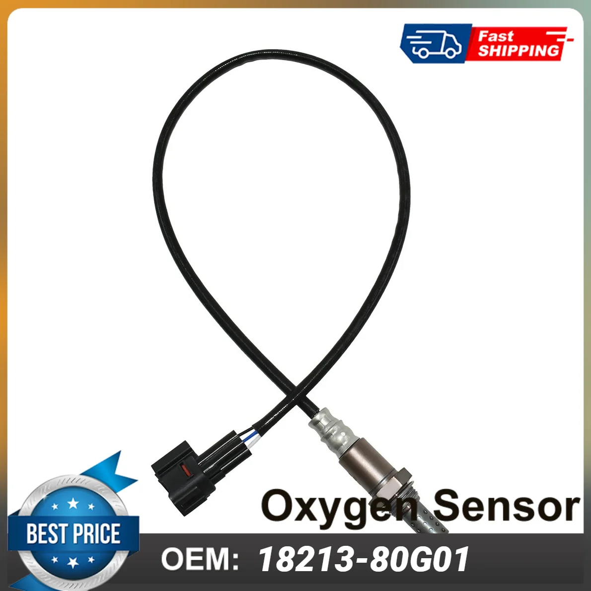 1PCS Oxygen Sensor 18213-80G01 1821380G01 For Fiat Sedici 2006-2014 Petrol SUV 1586CC 88KW 1.6 16V Car Accessories Auto Parts