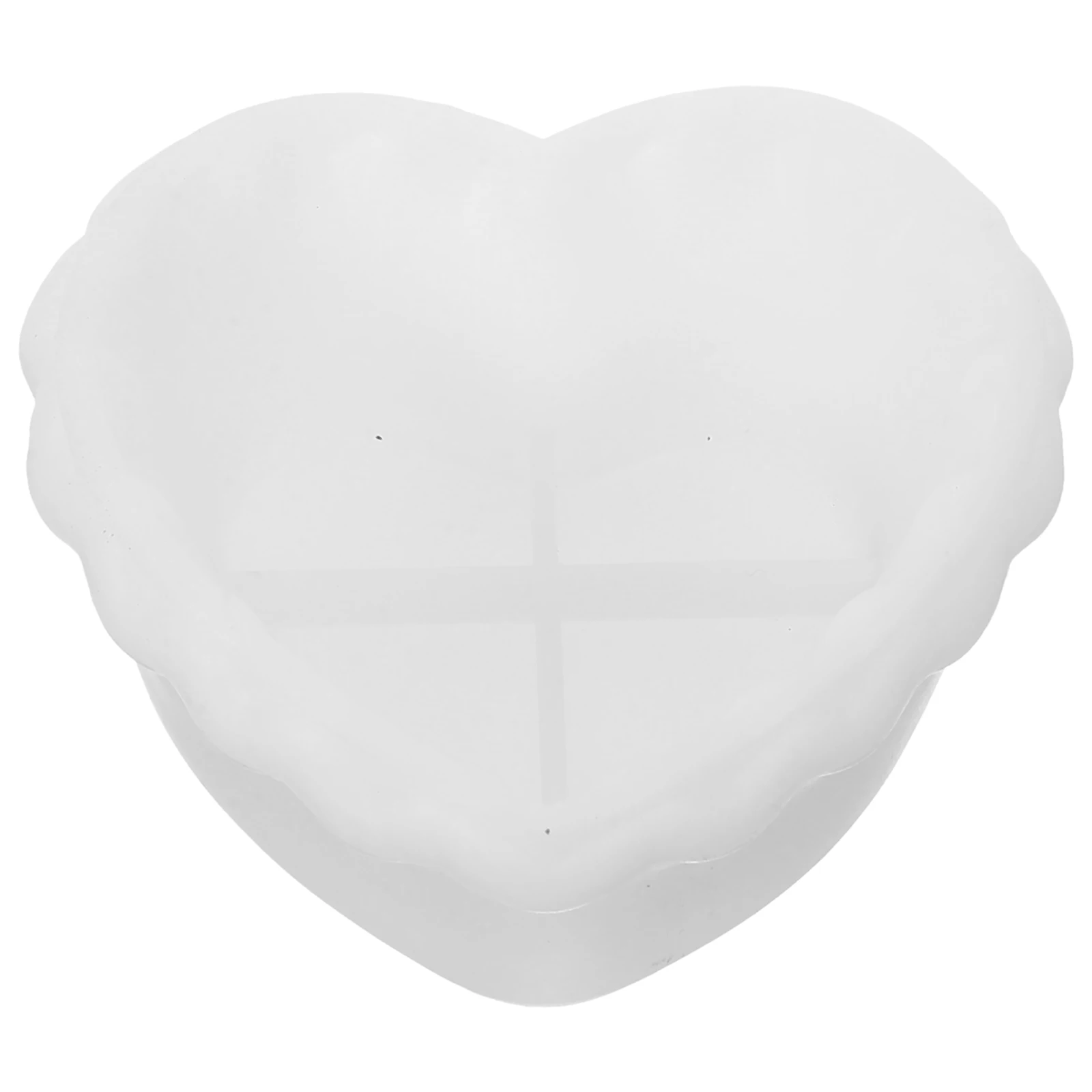 

2pcs Heart Shaped Silicone Molds for Making Beeswax Crafts Safe Durable Reusable Wax Jewelry Accessories Components