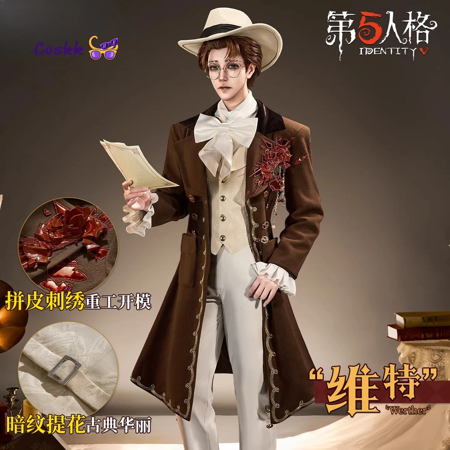 

Identity V Freddy Riley Lawyer Game Suit Handsome Nobility Uniform Cosplay Costume Halloween Party Role Play Outfit Men