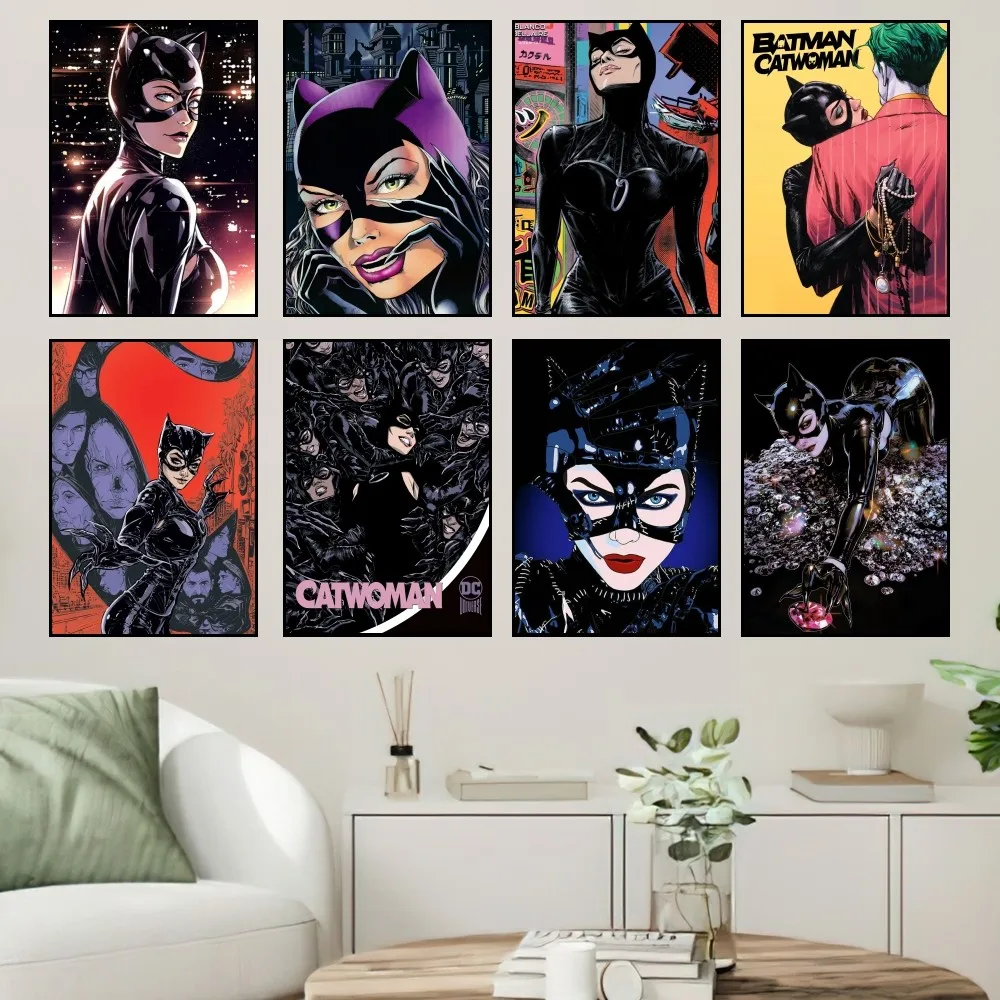 

BEAST KINGDOM DC C-Catwoman Poster Home Prints Wall Painting Bedroom Living Room Decoration Office