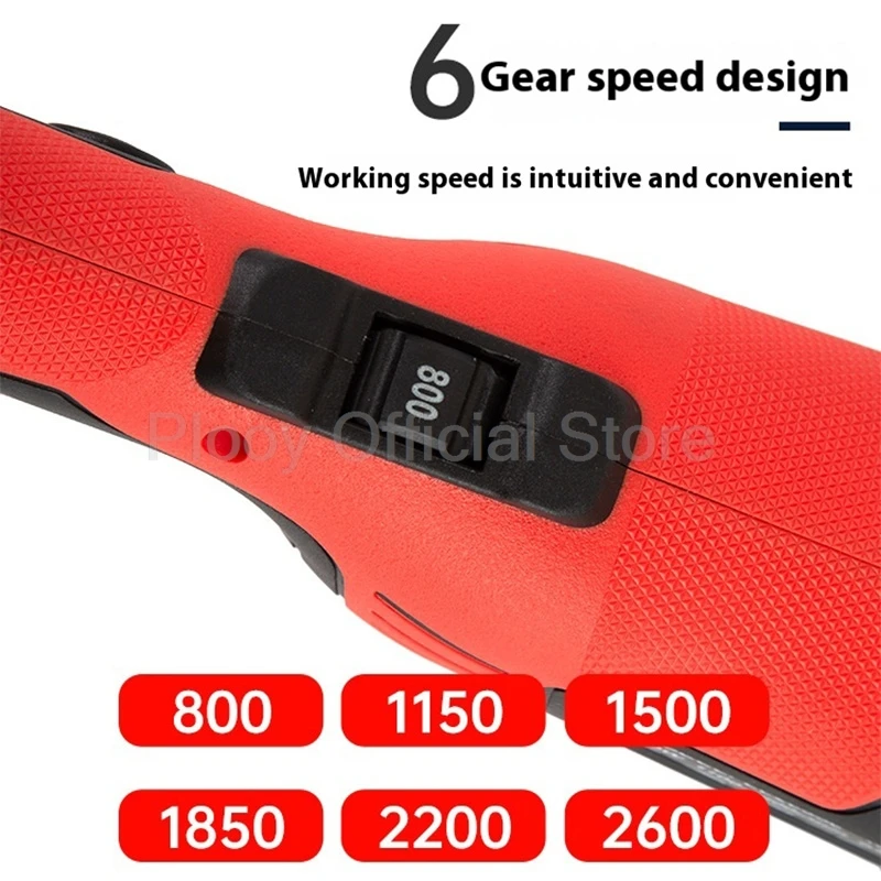 محرك نحاسي دوار لاسلكي، آلة تفصيل تلقائية متعددة الوظائف، سرعة متغيرة لصيانة زجاج أرضية تجميل السيارة #4