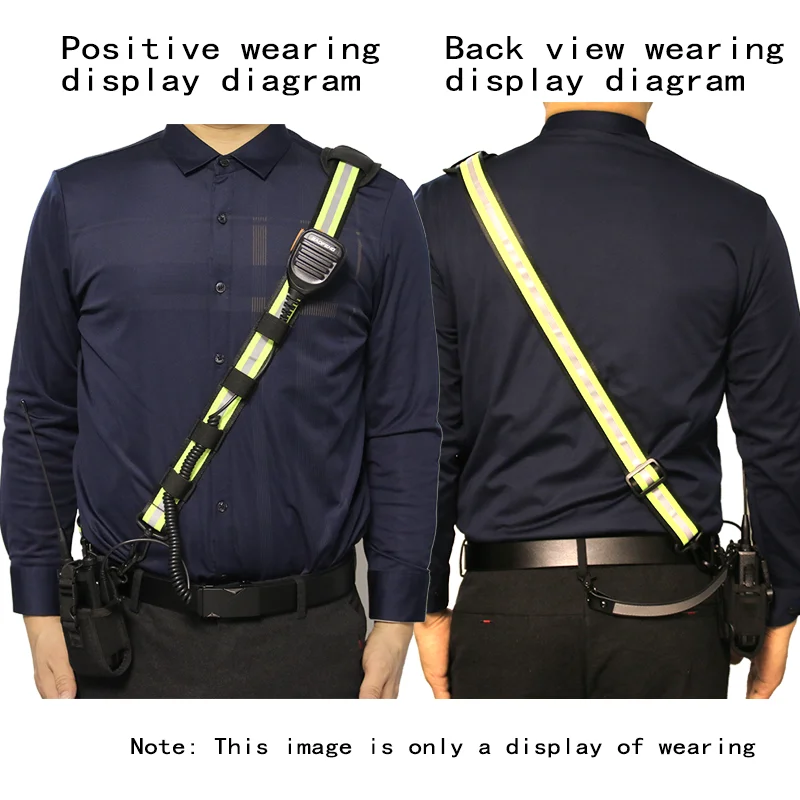 Walkie talkie shoulder bag, specialized for firefighting operations, , outdoor sports rescue strap tactical shoulder strap