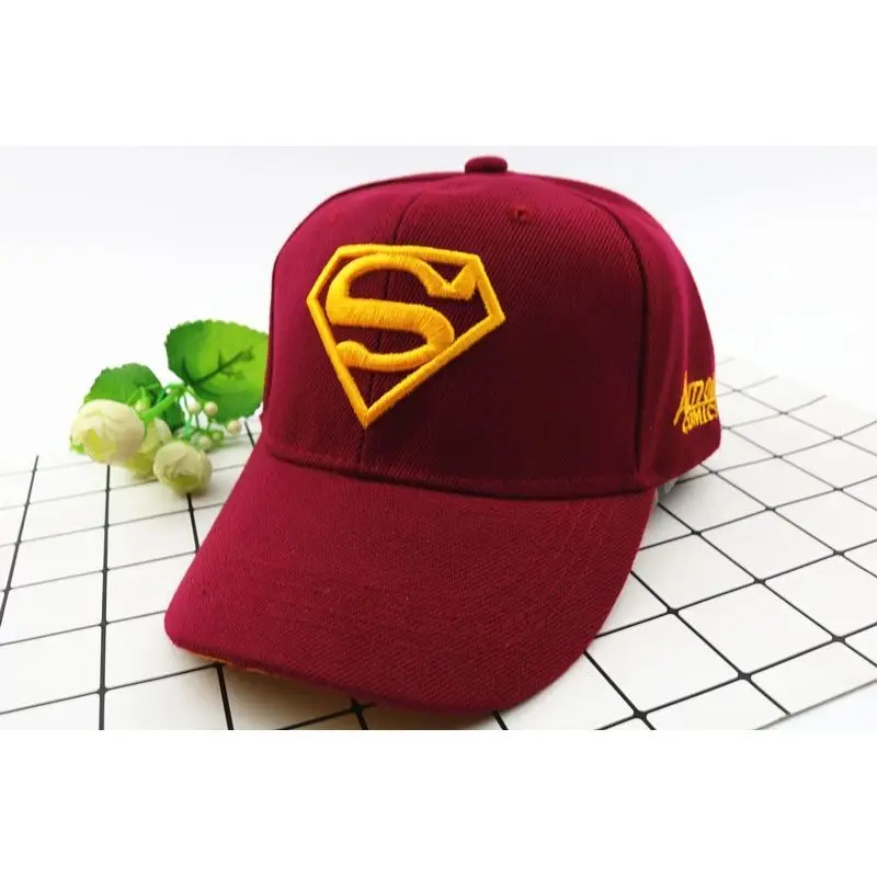 Cool DC Superman New Unisex Creative Anime Cartoon Embroidered Pattern Simple Fashion Casual Versatile Portable Baseball Cap