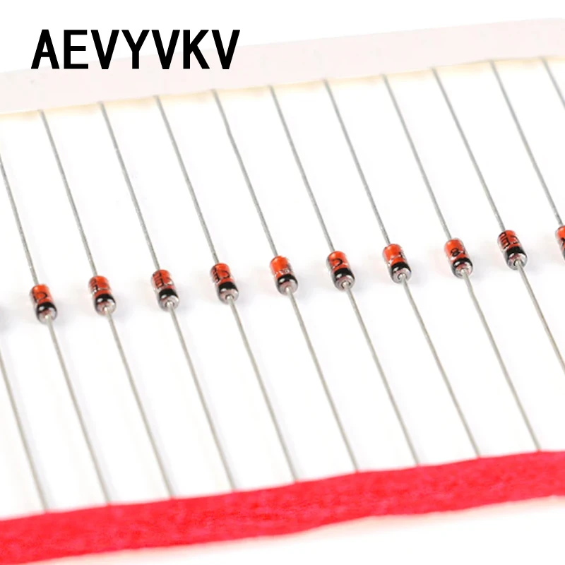 50pcs 1W Zener diode DO-41 3V 3V3 3V6 3V9 4V3 4V7 5V1 5V6 6V2 6V8 7V5 8V2 9V1 10V 11V 12V 13V 15V 16V 18V 20V 22V 1N4733 1N4728