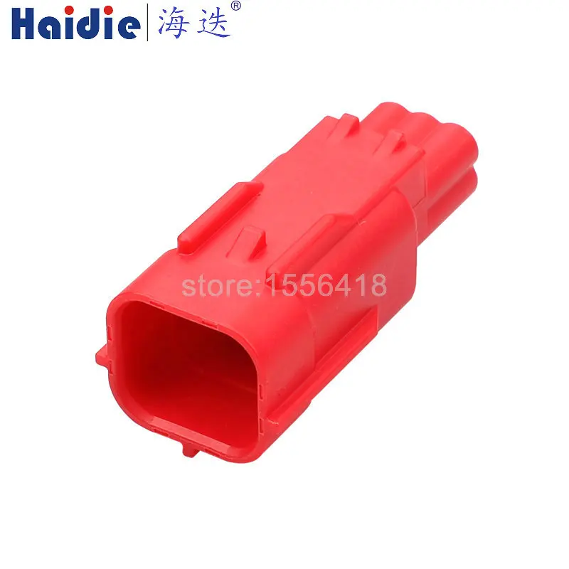 1-20sets Red 6 Pin male or female Car OBD Diagnostic Plug Auto Universal Socket Automotive Connector MWTPB-06-1A-R MWTRB-06-1A-R