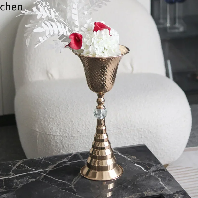 decorative restaurant ornaments, vases for living room, bedroom, hotel lobby, decorative flower vessels