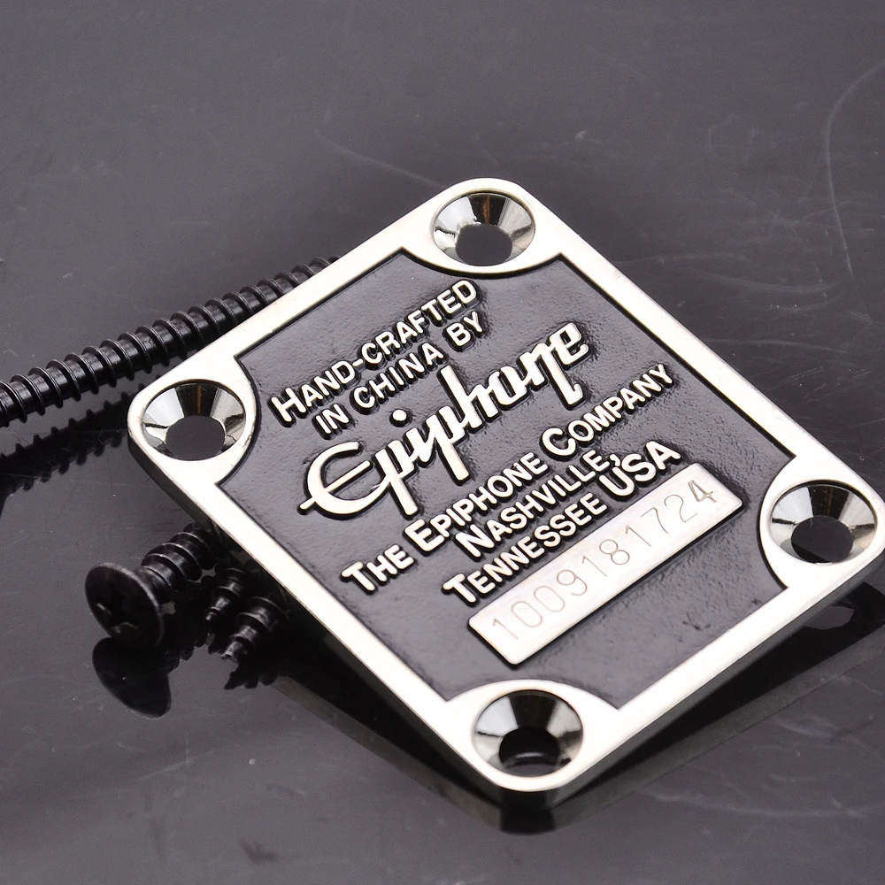 Epi электрогитара электрическая бас-гитара шейная пластина/шейная соединительная пластина с винтами