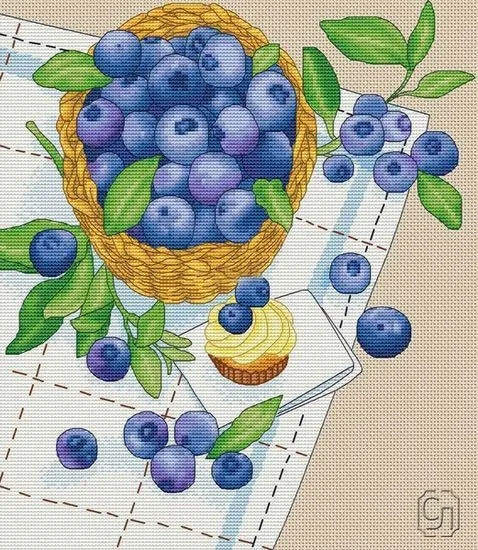 

21-А корзина черники 36-40 Набор для рукоделия без печати Набор для вышивки крестом DIY Наборы для вышивания крестиком Набор для вышивания крестиком