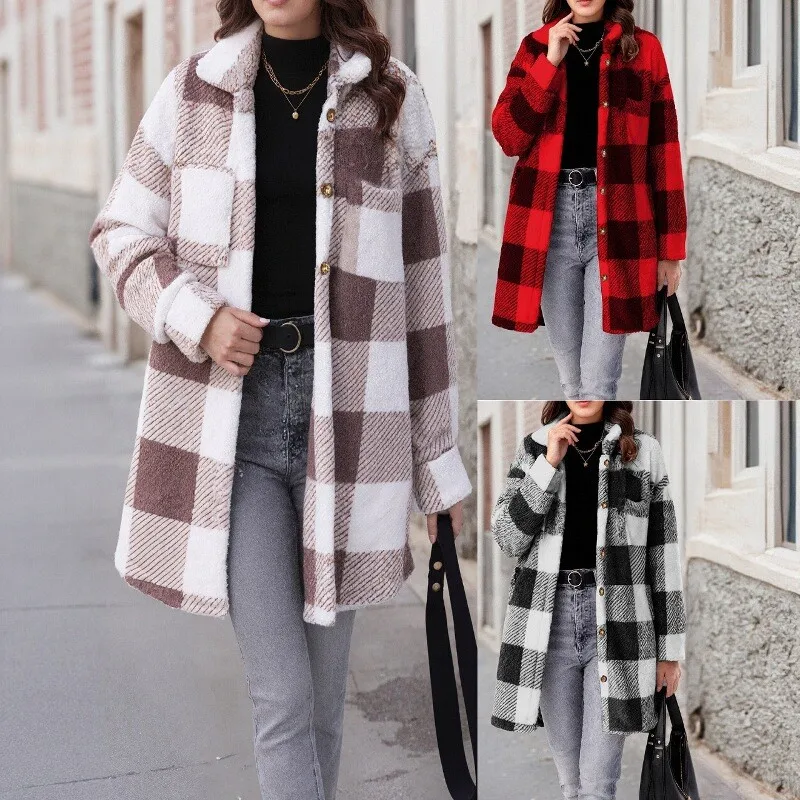 

Women's Winter Coat Jaet irt Tops Ladies Outwear Faionable Ele Sle for Autumn Season 00% Other Material