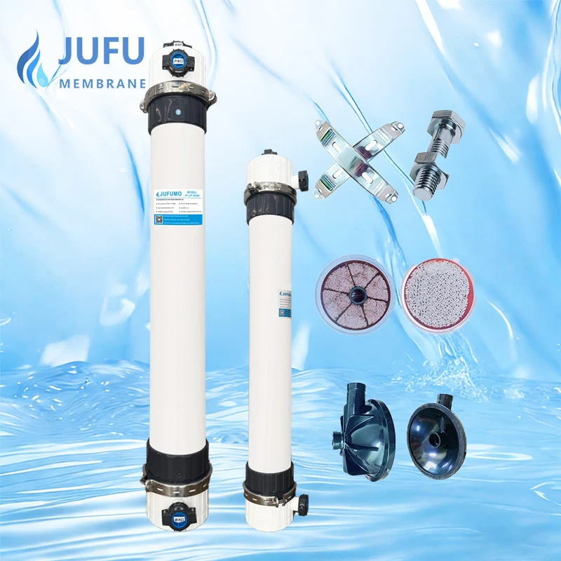Uf Membrane Filter 0.01 Micron PVDF Ultrafiltration Membrane UF-9080 9060 Hollow Fiber Membrane for Water Filter