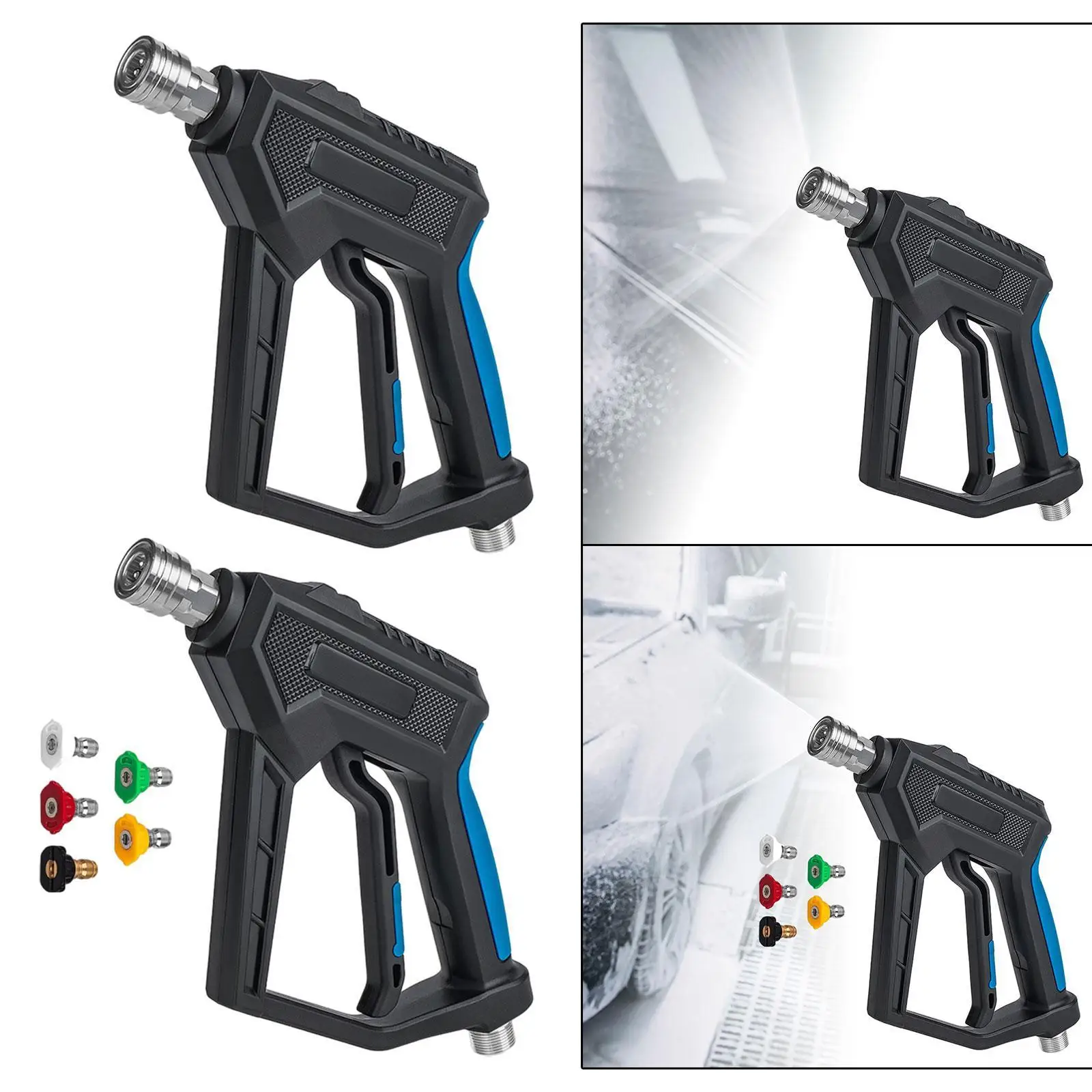 

Спрей для мойки высокого давления M22 Насадка для мойки высокого давления для наружного бытового автофургона