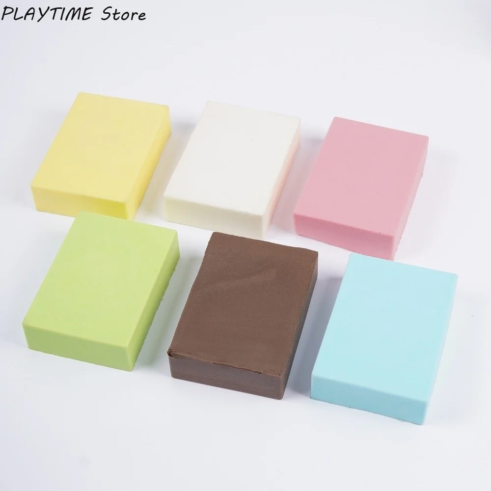 Slow Rising Milk Brick Squishy Toy Wet and Soft Sticky Surface Milk Brick Squeeze Toy Soft Touch Realistic Milk Brick Fidget Toy