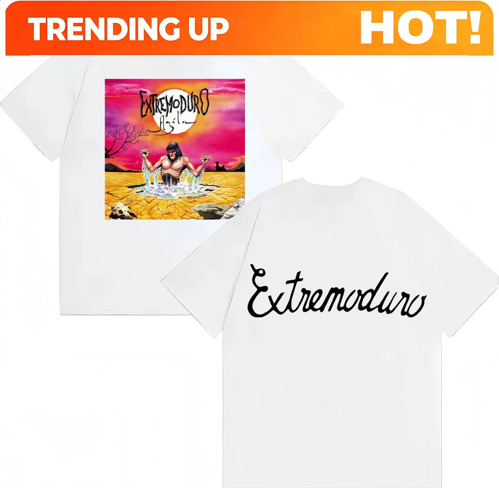 Rock Band Extremoduro Agila Album Graphic Tshirt Men Women Fashion Vintage Hip Hop T-Shirts Cotton Loose Fans T Shirt Streetwear