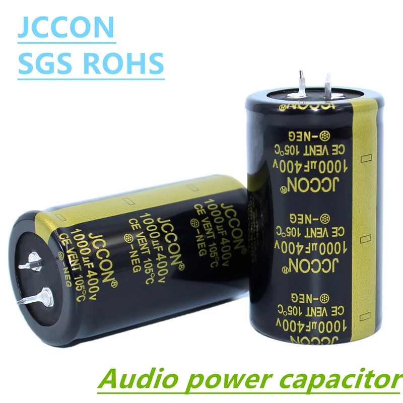 400v100uf 1szt Kondensator aluminiowy 400v 150mf 220UF 330UF 470UF 560UF 680UF 820UF 1000UF Do zasilacza Wzmacniacz Hifi Niski ESR