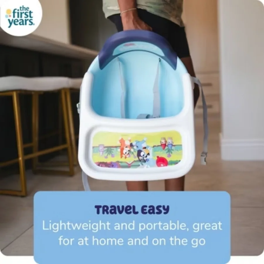 Sedile rialzato per pasti - Sedile per pappa per bambini - Blu, sedia per bambini, seggiolone, sedia per alimentazione