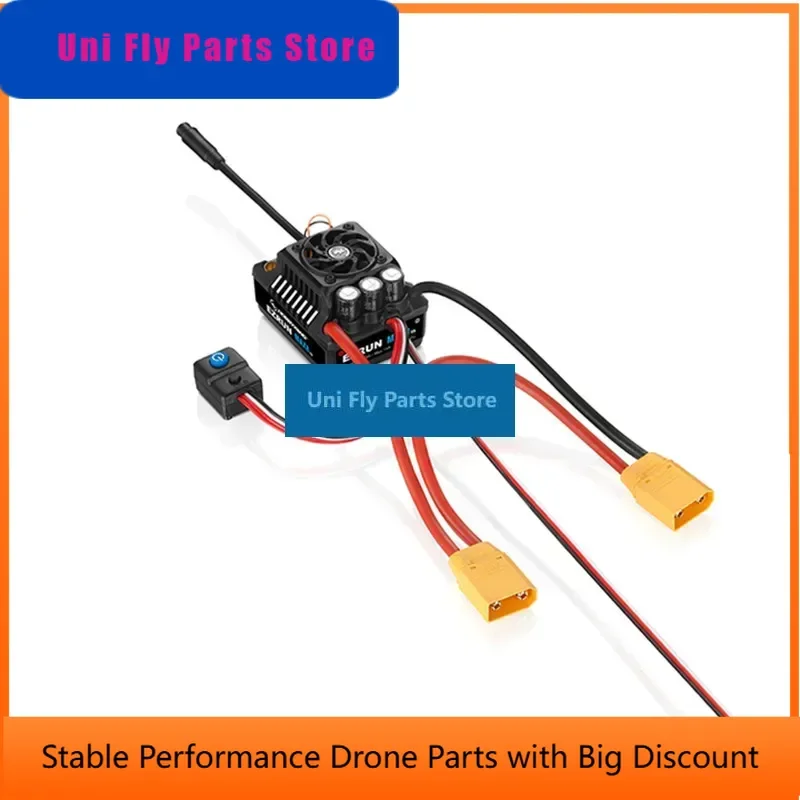 UniFlyOriginal HOBBYWING EzRun Max8 G2 Sensored Brushless ESC 3-6S Lipo For 1/8th Truck Monster Rc Car