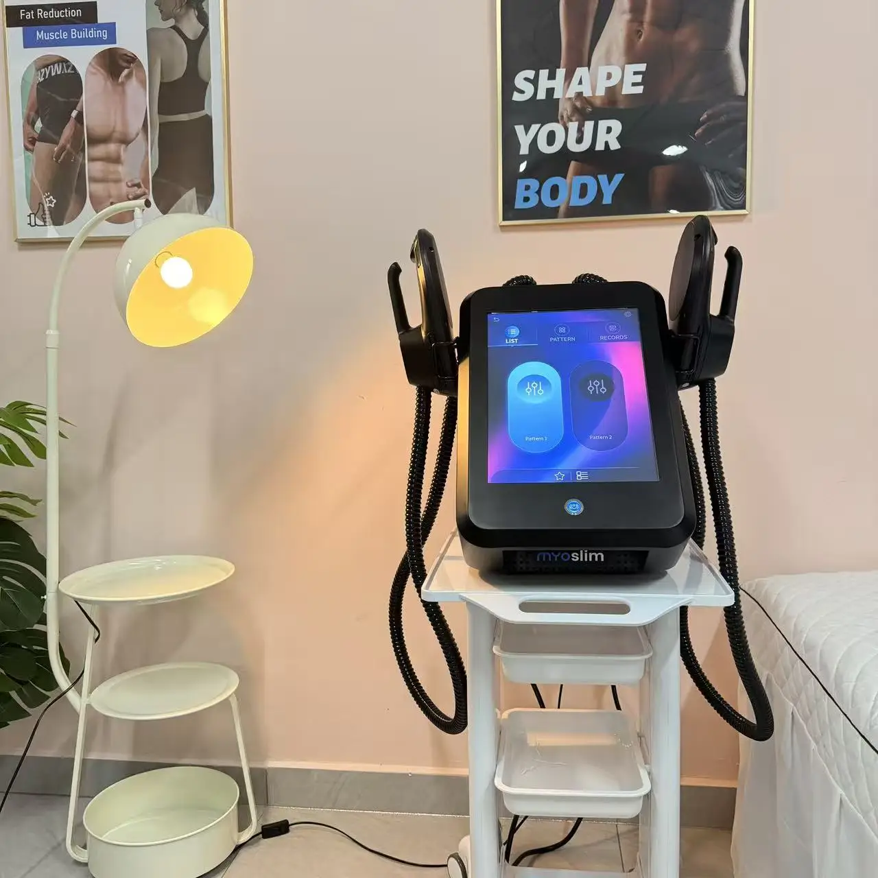 

6500 Вт EMS машина для моделирования тела HI-EMT стимулятор мышц устройство для сжигания жира для похудения профессиональное косметическое оборудование