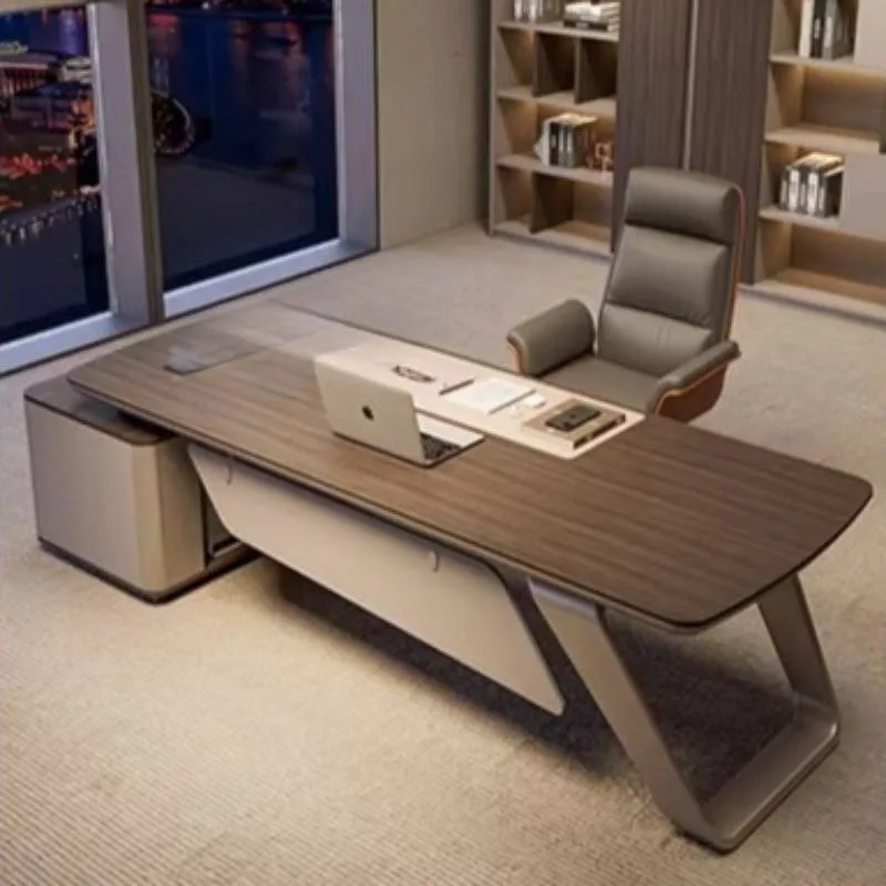 Enjoy Sedentary Office Desk Premium Experience Reception Home Office Desk Ergonomic Bureaux Scrivania Da Ufficio Furniture