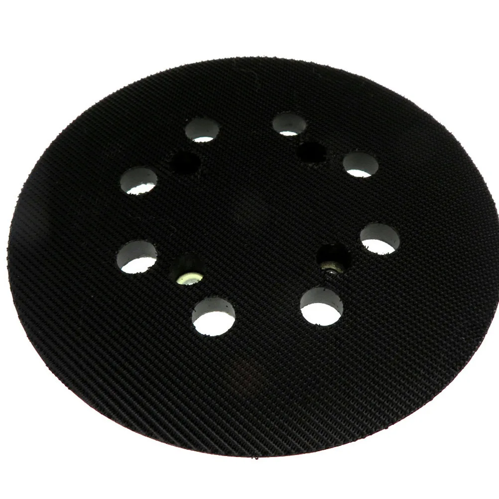 5 بوصة 8 حفرة 3 دبوس قرص تلميع كهربائي الصنفرة لوحة التنظيف الذاتي قرص الطحن لآلات هوائية دائم #5