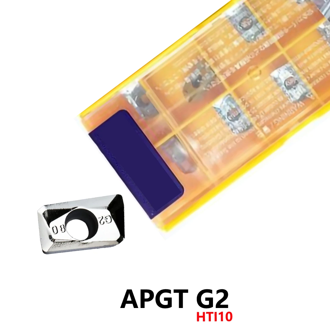 

Original Blades APGT 1604 1135 APGT1604 APGT1135 PDFR APGT1604PDFR APGT1135PDFR G2 HTI10 Carbide Inserts For CNC Tools Holder