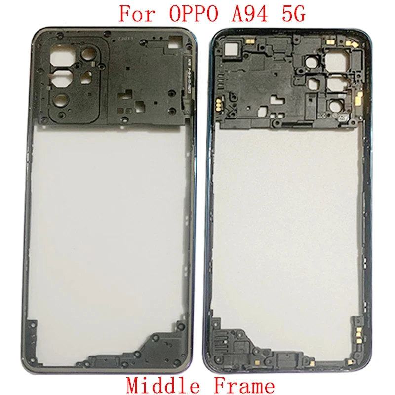 

Средняя рамка, центральное шасси, корпус телефона для OPPO A94 5G, запасные части для крышки