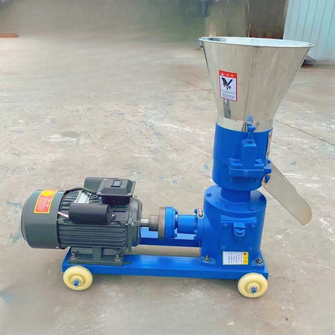 The 150 Feed Processing Machine, Which Can Be  for Both Dry and Wet Feed, Delivers Fast Output and Clean Pellets.
