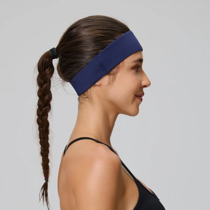 Elastic Sport Headbands Soft Stretchy Non-Slip Design Yoga Headbands Absorbent Sweat Sweat Absorbing Sweat Absorbing Headbands