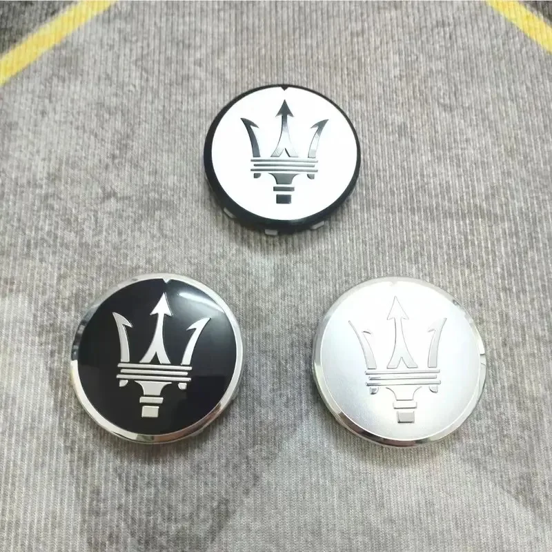 60mmNew سيارة عجلة مركز قبعات لمازيراتي جرانتوريزمو ليفانتي جيبلي جرانكابريو كواتروبورتي GTS Q4 كوبيه غطاء محور الديكور