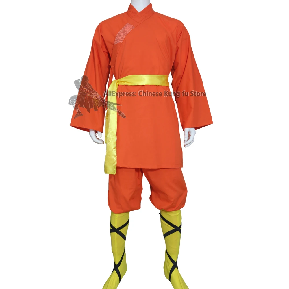 popolare-abito-tai-chi-in-cotone-uniforme-shaolin-kung-fu-abbigliamento-per-arti-marziali-abito-e-pantaloni-arancioni