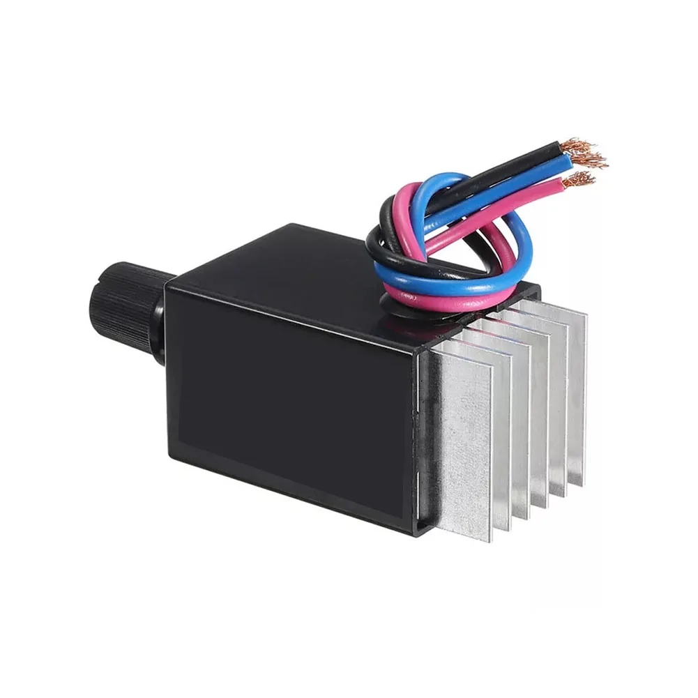 Cooling Systems 89 X 32 X 35mm 12V 24V Controller Adjustable Fan Speed Controller Heat Sink Controller Compact Design