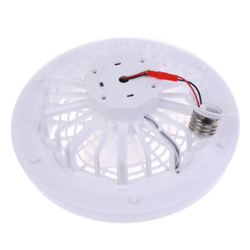 2-in-1 Fan Lamp E27 LED Light 30W Ceiling Fan Adjust Wind Speed for Home Office