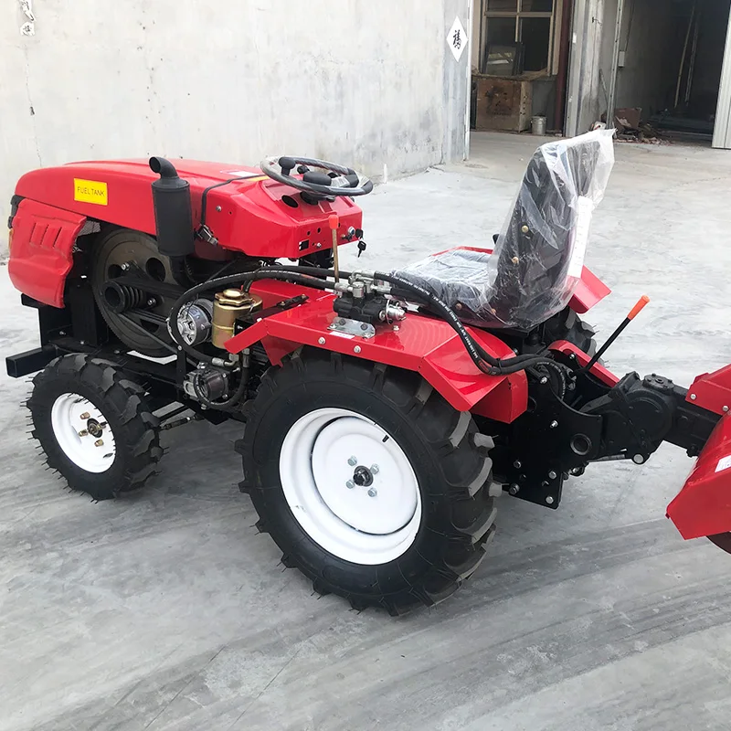 

Customized Multi Purpose Multifunctional Four Wheel Rotary Tiller, Wheel Micro Tiller & Agricultural Plowing Machine