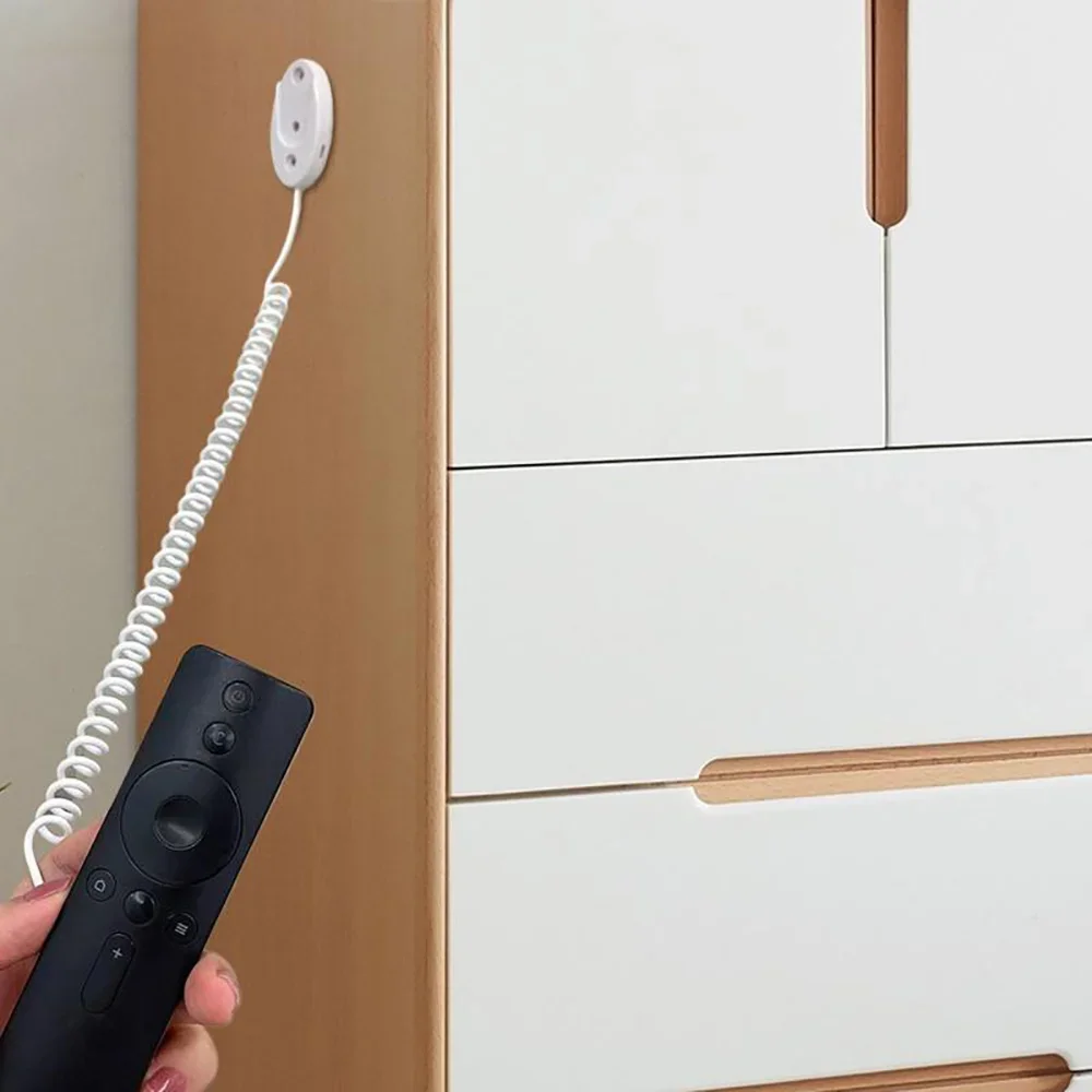 2/1Pcs Anti Lost Rope Retractable Spring Remote Control Magnetic Spring Anti-drop Rope Remote Control Home Tool Remote Security