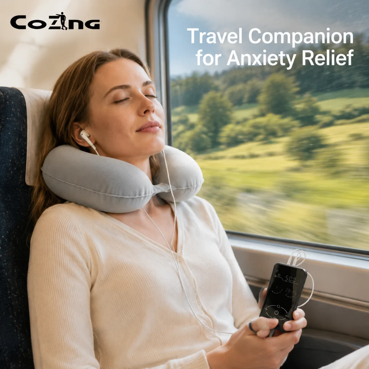 Hot Sale for Adults, CES Vagus Nerve Stimulation Device Clip Ear Sleep Aid, Fast Deep Sleep for Insomnia Anxiety Depression