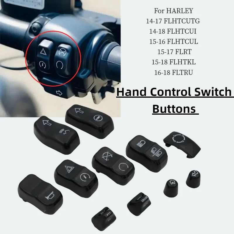 

Кнопки переключателя ручного управления для мотоцикла Harley 14-17 FLHTCUTG 14-18 FLHTCUI 15-16 FLHTCUL 15-17 FLRT 15-18 FLHTKL 16-18 FLTRU