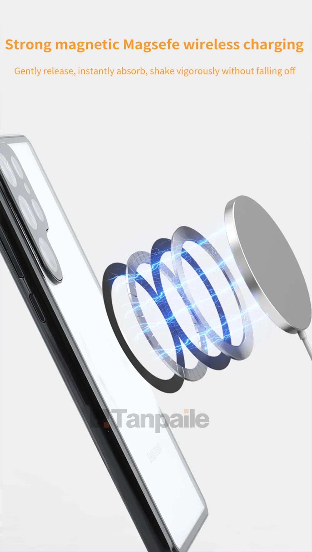 Etui magnetyczne z folią chroniącą prywatność do Samsunga S25 Ultra S24 S23 S22 S21 S20 Plus FE, dwustronne szkło hartowane [Ochrona aparatu] — zdjęcie produktu 6