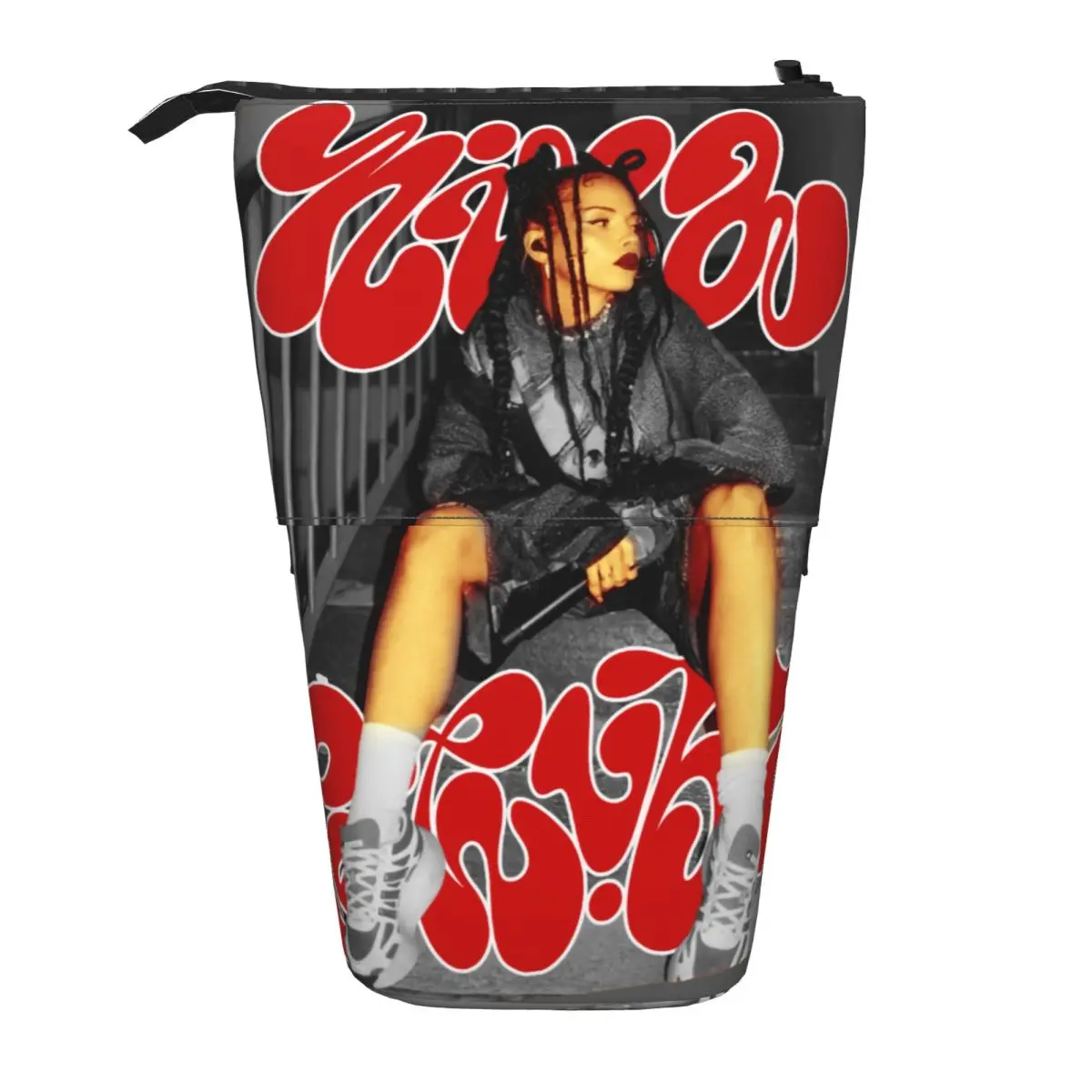 

Пеналы Kawaii Ninas Chubas на заказ для мальчиков и девочек, большая вместимость, модная поп-музыкальная певица, графическая сумка-карандаш, канцелярские принадлежности