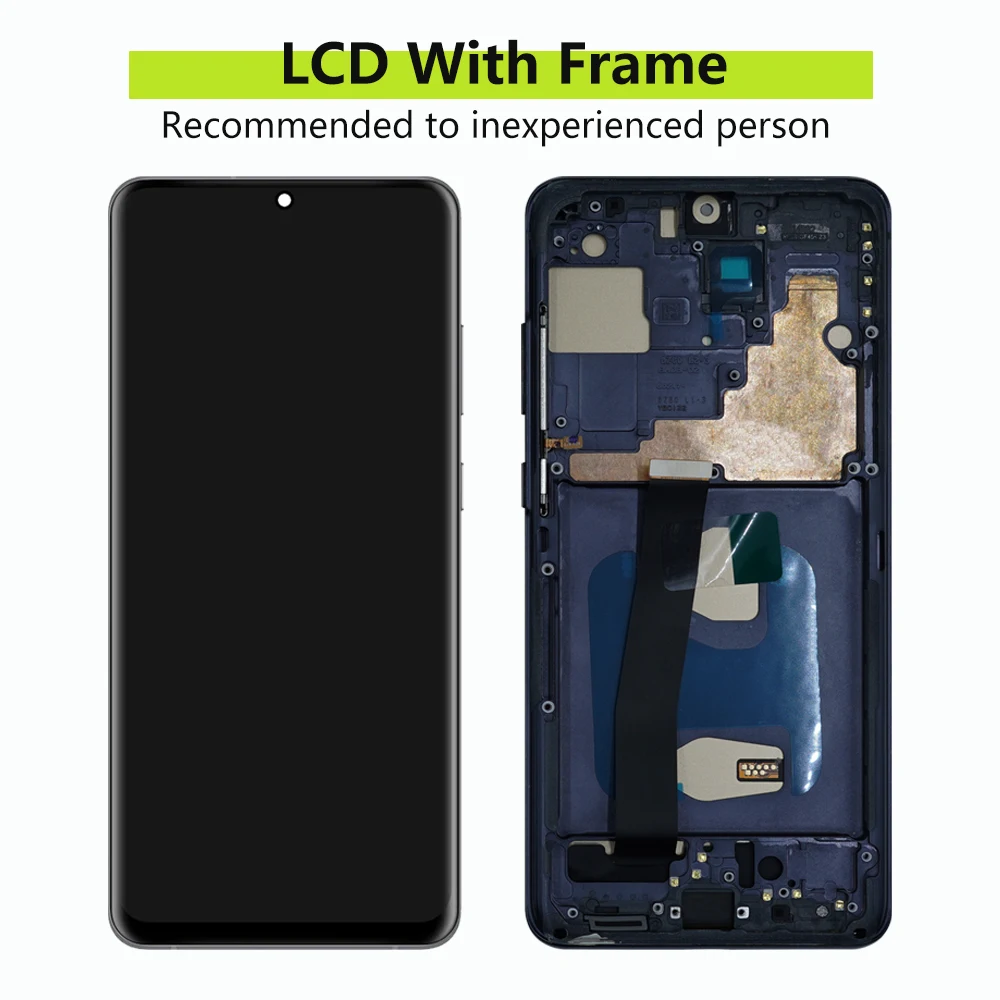 Screen Display for Samsung Galaxy S20 Ultra G988B G988B/DS Lcd Display Digitial Touch Screen Parts Assembly