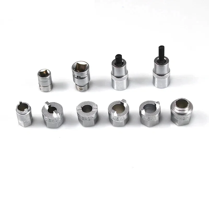 50Pcs Shock Strut Tower Top Nut Removal Tool Kit Suspension Shock Absorber Disassembly Socket Set with Hard Carry Case