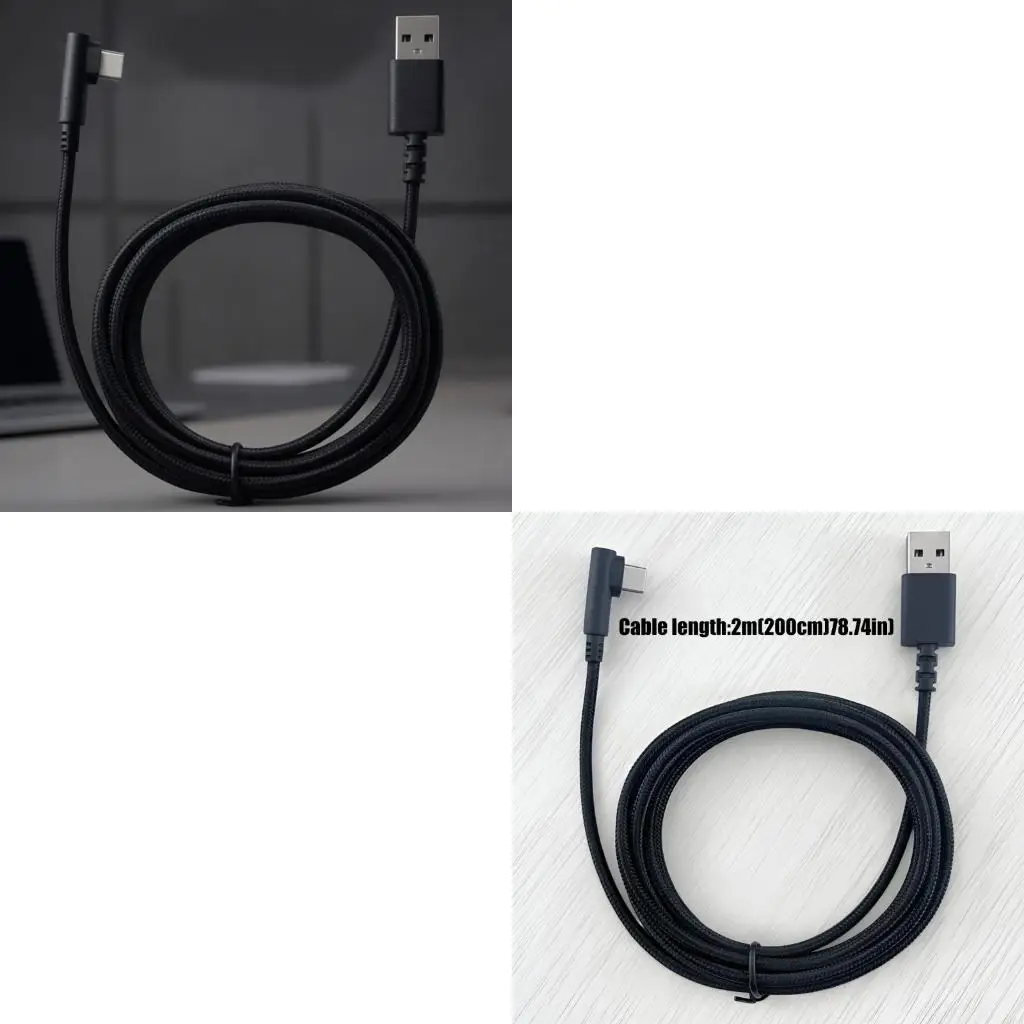 193A Power Supply Cable PVC Texture Suitable for Drawing Tablets 2Meters Long