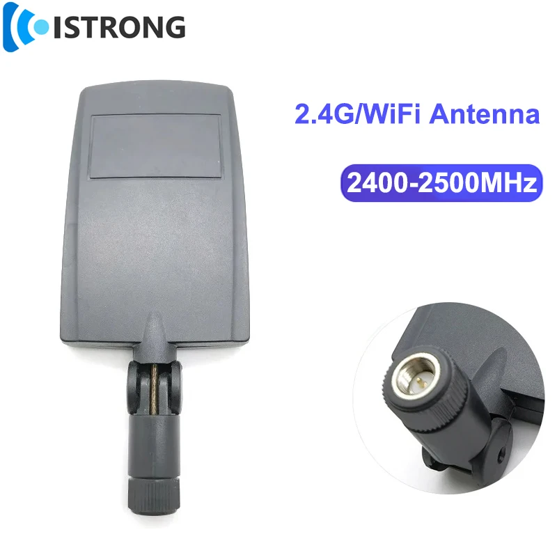2.4G WiFi Antena 13dBi o wysokim wzmocnieniu Dalekiego zasięgu Kierunkowa płaska antena Wzmacniacz sygnału telefonu komórkowego SMA do modemu routera