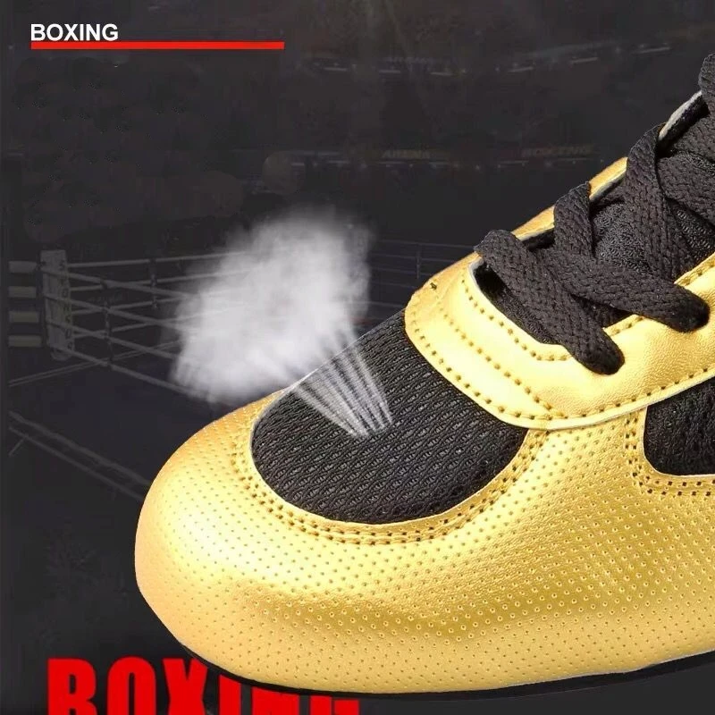 Adulti uomo donna sollevamento pesi Wrestling Powerlifting scarpe da boxe stivali per arti marziali equipaggiamento da combattimento