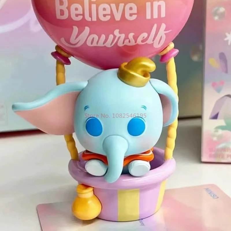 Miniso Disney Speelgoed Dumbo Dag Illusie Serie Anime Perifere Figuren Trendy Model Ornamenten Cartoon Vakantie Verjaardagscadeaus