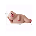 Lying Pink Pig