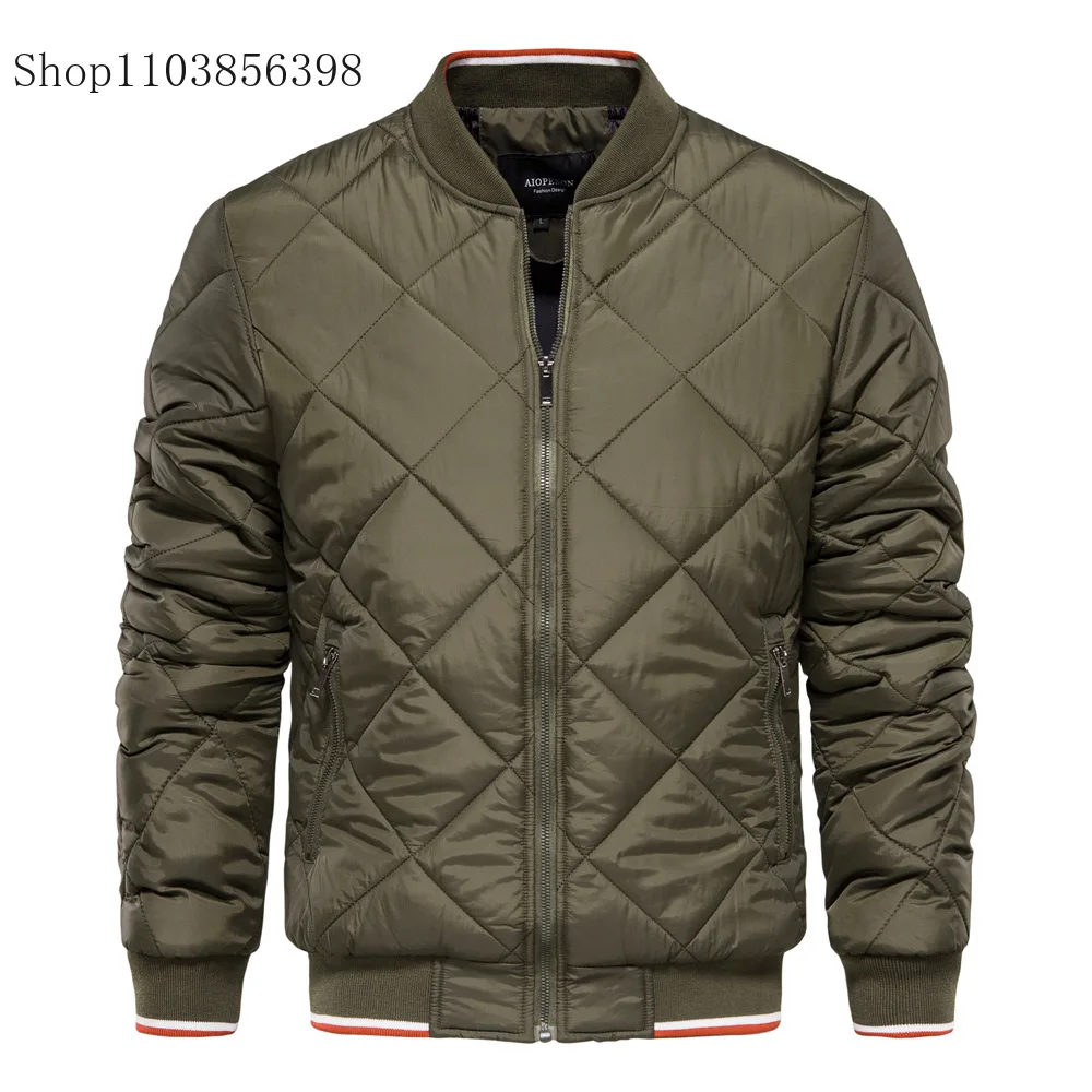 

Men's Cotton Jacket Motorcycle Windproof Male Cotton Jacket Stand Collar Zipper Casual Down Jacket Mens Baseball Jacket 4XL 5XL